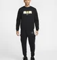 Свитшот мужской Nike Air Fleece Crew-Neck Sweatshirt Black HM0177-010