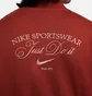 Бомбер мужской Nike Nsw Trend Varsity Jkt Flc Red HF0676-832