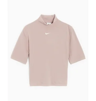 Футболка жіноча Nike Sportswear Essentials Rib Mock Neck Top Peach DV7958-272