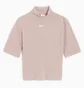 Футболка женская Nike Sportswear Essentials Rib Mock Neck Top Peach DV7958-272