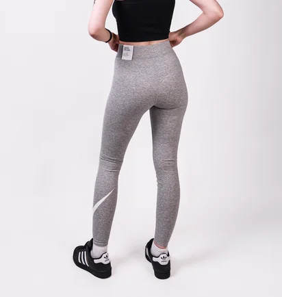 Легінси жіночі Nike Sportswear Classics High-Waisted Graphic Leggings Grey DV7795-063