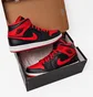 Кросівки чоловічі Air Jordan 1 Mid Black Dq8426-060
