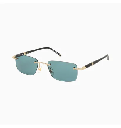 Сонцезахисні окуляри MONT BLANC Light Blue/Gold MB0344S-006-54