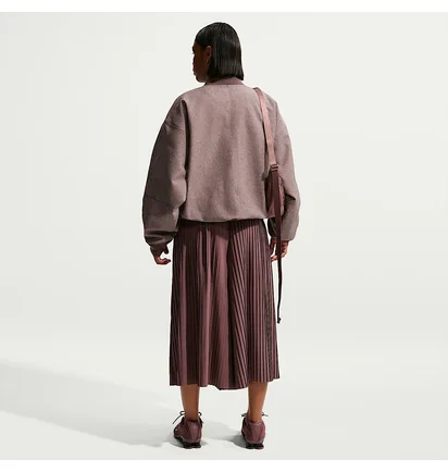 Бомбер женский Nike Sportswear Oversized Bordo IF0313-502