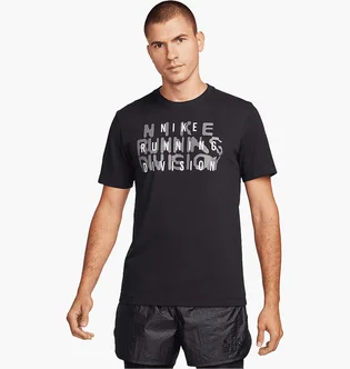 Футболка мужская Nike Dri-Fit Run Division T-Shirt Black FN0829-010