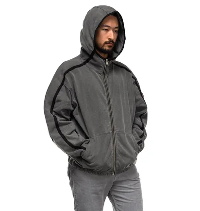 Толстовка чоловіча cav empt Overdye Taped Grey CES26CS17