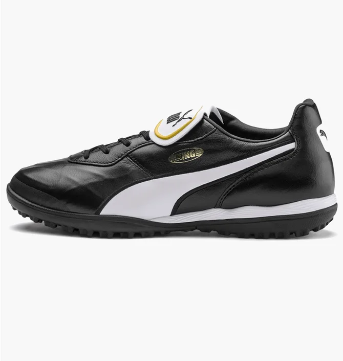 Кроссовки мужские Puma King Top Tt Black/White 105734-01