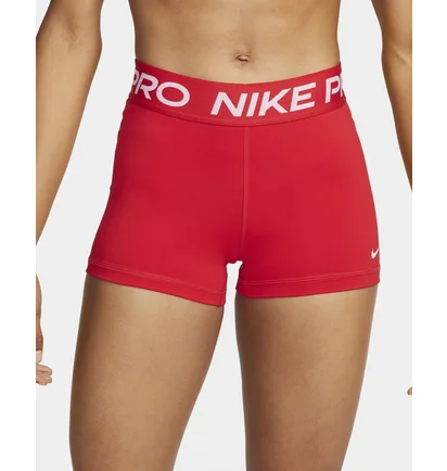 Шорты женские Nike Pro 3 Shorts Red CZ9857-658