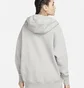 Толстовка женская Nike Sportswear Phoenix Fleece Oversized Full-Zip Hoodie Grey Dq5758-063