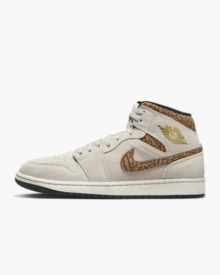 Кроссовки мужские Air Jordan 1 Mid Se MenS Shoes Beige DZ4129-102