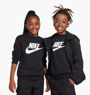 Свитшот детский Nike Sportswear Club Fleece Black FD2992-010