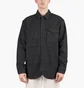 Рубашка унисекс Han Kjobenhavn Army Overshirt Black M-130958