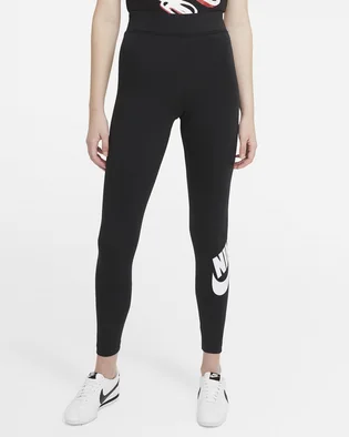 Лосины женские Nike W Nsw Essntl Gx Hr Lggng Ftra Black CZ8528-010