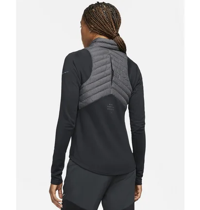 Куртка женская Nike Therma-Fit Run Division Black/Grey DD6468-010