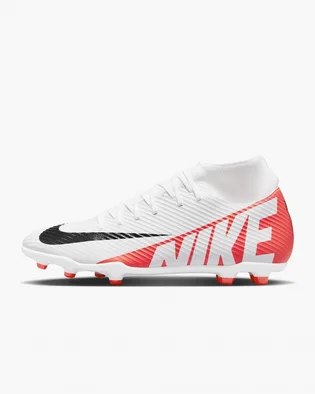 Бутси унісекс Nike Mercurial Superfly 9 Club Multi-Ground Soccer Cleats White/Red DJ5961-600
