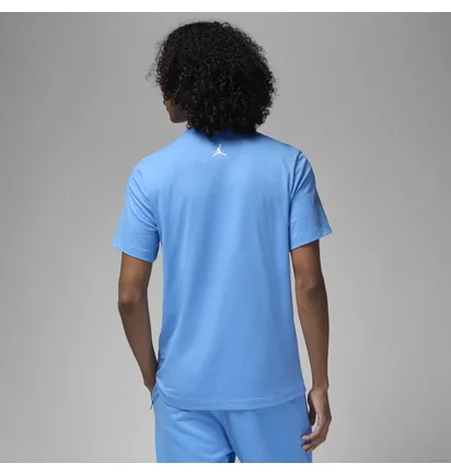 Футболка мужская Air Jordan Flt Essential Ess Ss Crew Light Blue FZ1967-469
