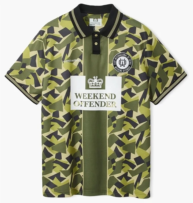 Футболка мужская Weekend Offender Prince Football Olive FS1B04