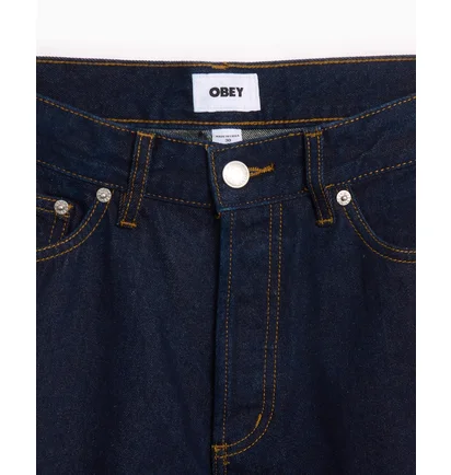 Штаны мужские Obey Hardwork Blue 142010077-RIN