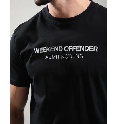 Футболка чоловіча Weekend Offender Steinbeck Black WOSTS587