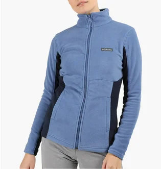 Олимпийка женская Columbia Basin Trail Iii Full Zip Fleece Blue XK0841-458