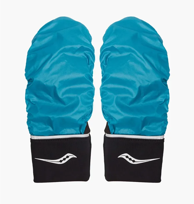 Перчатки унисекс Saucony Solstice Convertible Mitt Light Blue 900033-BK