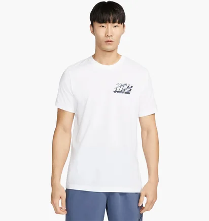 Футболка чоловіча Nike Df Tee Su Vintage White FD0132-100