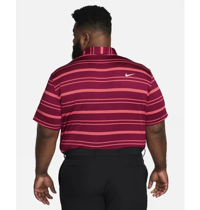 Поло мужское Nike Dri-Fit Tour Striped Golf Polo Violet DR5300-620
