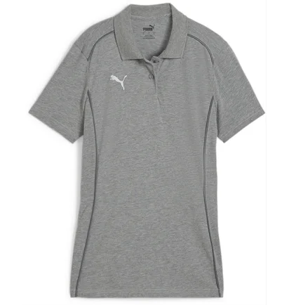 Поло женское Puma Teamfinal Casuals Polo Wmn Grey 658537-33
