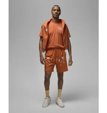 Футболка унісекс Air Jordan T-Shirt Artist Series By Umar Rashid Orange DX9559-812