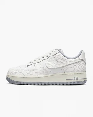 Кросівки жіночі Nike Af1 07 Low White Python White Dx2678-100