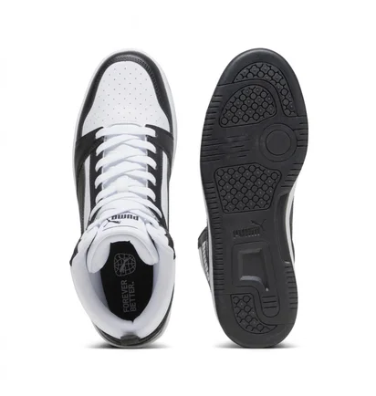 Кросівки чоловічі Puma Rebound V6 White/Black 392326-01