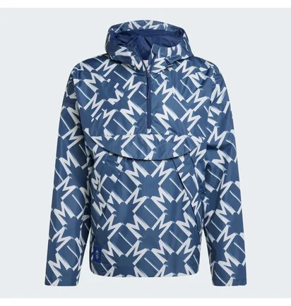 Анорак чоловічий Adidas Manchester United Seasonal Half-Zip Blue IT4194