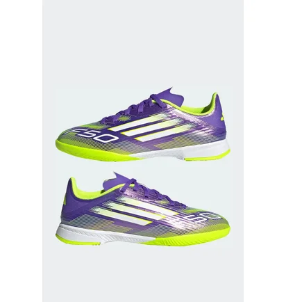Футзалки дитячі Adidas F50 League Indoor Violet/Green JH7750