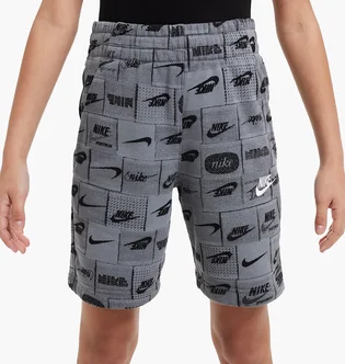 Шорты детские Nike K Ns Club Ft Short Aop Grey FN8743-084