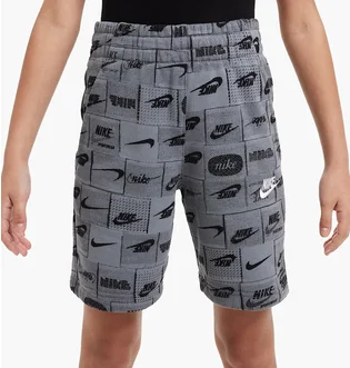 Шорты детские Nike K Ns Club Ft Short Aop Grey FN8743-084