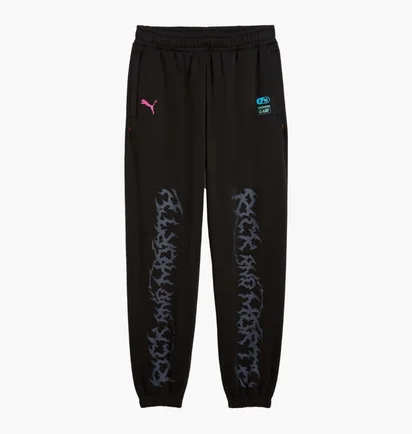 Штаны мужские Puma Hoops X Rick And Morty Black 633095-01