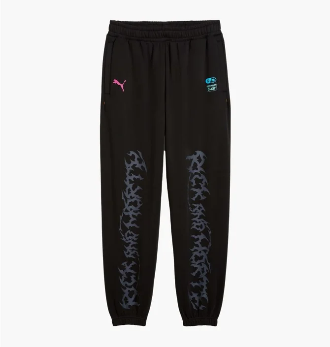 Штаны мужские Puma Hoops X Rick And Morty Black 633095-01