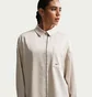 Рубашка женская Nike Sportswear Oversized Beige IM0575-072
