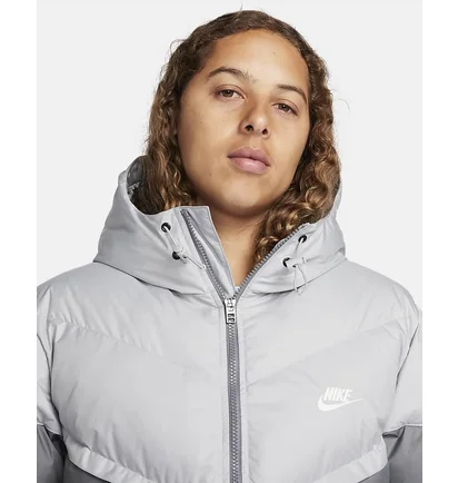 Парка чоловіча Nike Storm-Fit Windrunner Primaloft® Grey/White FB8189-084