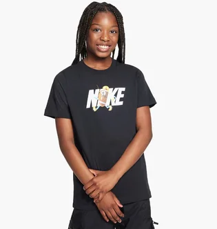 Футболка детская Nike K Nsw Tee Football Ball Fa23 Black FD3971-010
