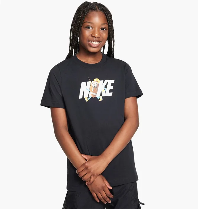 Футболка детская Nike K Nsw Tee Football Ball Fa23 Black FD3971-010