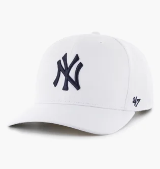 Кепка унісекс 47 Brand Dp New York Yankees White B-CLZOE17WBP-WHB