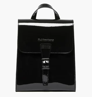 Рюкзак жіночий Dr. Martens Patent Leather Mini Backpack Black AB053006