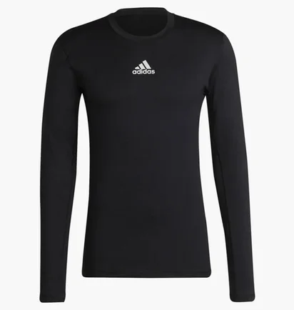 Лонгслив мужской Adidas Techfit Climawarm Black H23120