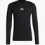 Лонгслив мужской Adidas Techfit Climawarm Black H23120