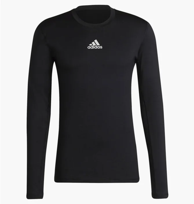 Лонгслив мужской Adidas Techfit Climawarm Black H23120