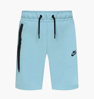 Шорты детские Nike Tech Fleece Kids Light Blue FD3289-464