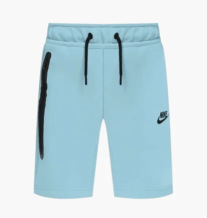 Шорты детские Nike Tech Fleece Kids Light Blue FD3289-464