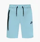 Шорты детские Nike Tech Fleece Kids Light Blue FD3289-464