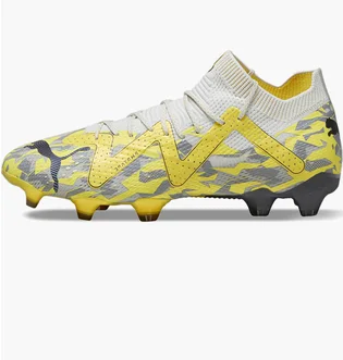 Бутсы унисекс Puma Future Ultimate Fg/Ag Geel Yellow/Grey 107355-04